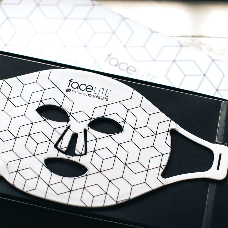 Rio FaceLite red light LED face mask - British product