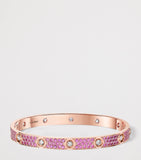 Cartier rose gold diamond sapphire LOVE bracelet - British product
