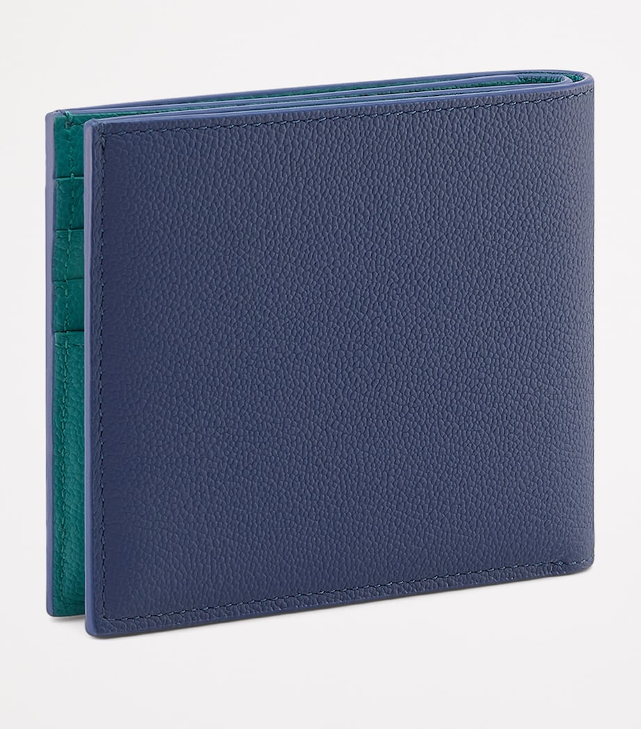 Bvlgari leather bifold wallet 9x11cm (British brand)