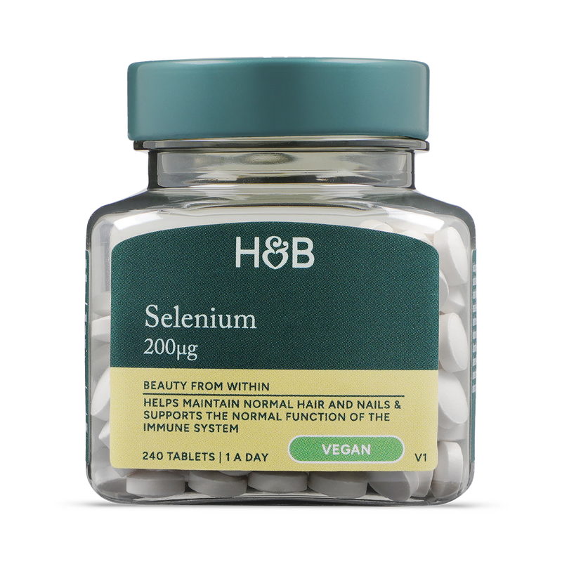 Holland & Barrett Selenium 200µg 240 Tablets, UK version