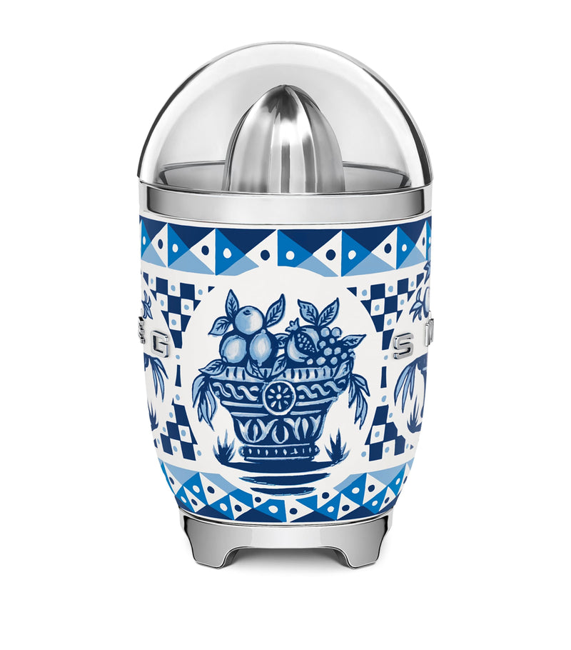 Smeg x Dolce & Gabbana Blu Mediterraneo Citrus Juicer (British brand)