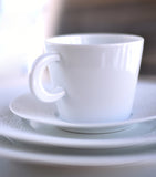 Bernardaud Ecume teacup and saucer - British product