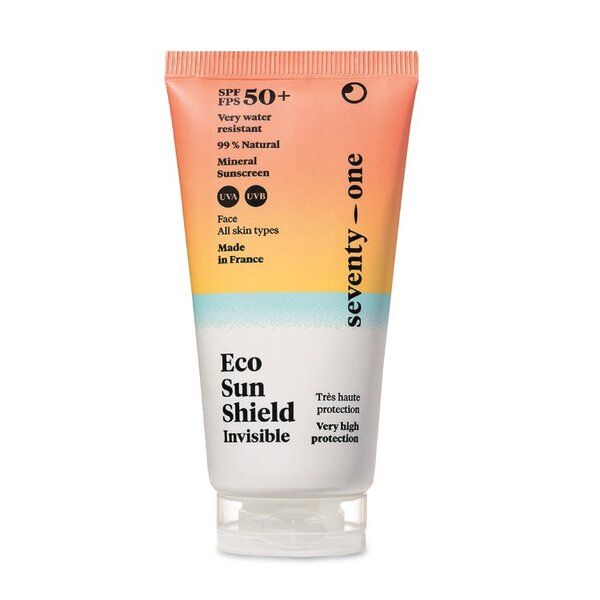 Seventy-One Percent Invisible Eco Sun Shield SPF 50+, 50ml GOODS Superdrug   