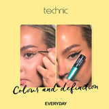 Technic Liquid Liner Black Waterproof 6ml (British brand)