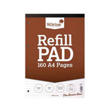 Silvine Feint Refill Pad A4 Lined Pack of 6 (British brand)