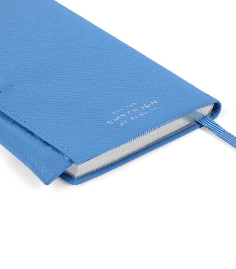 Smythson Panama leather weekly diary for 2026 with pencil, 14cm x 9cm (British brand)