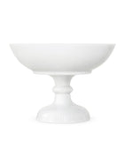 Royal Copenhagen white fluted bowl on foot 21cm, imported from the UK