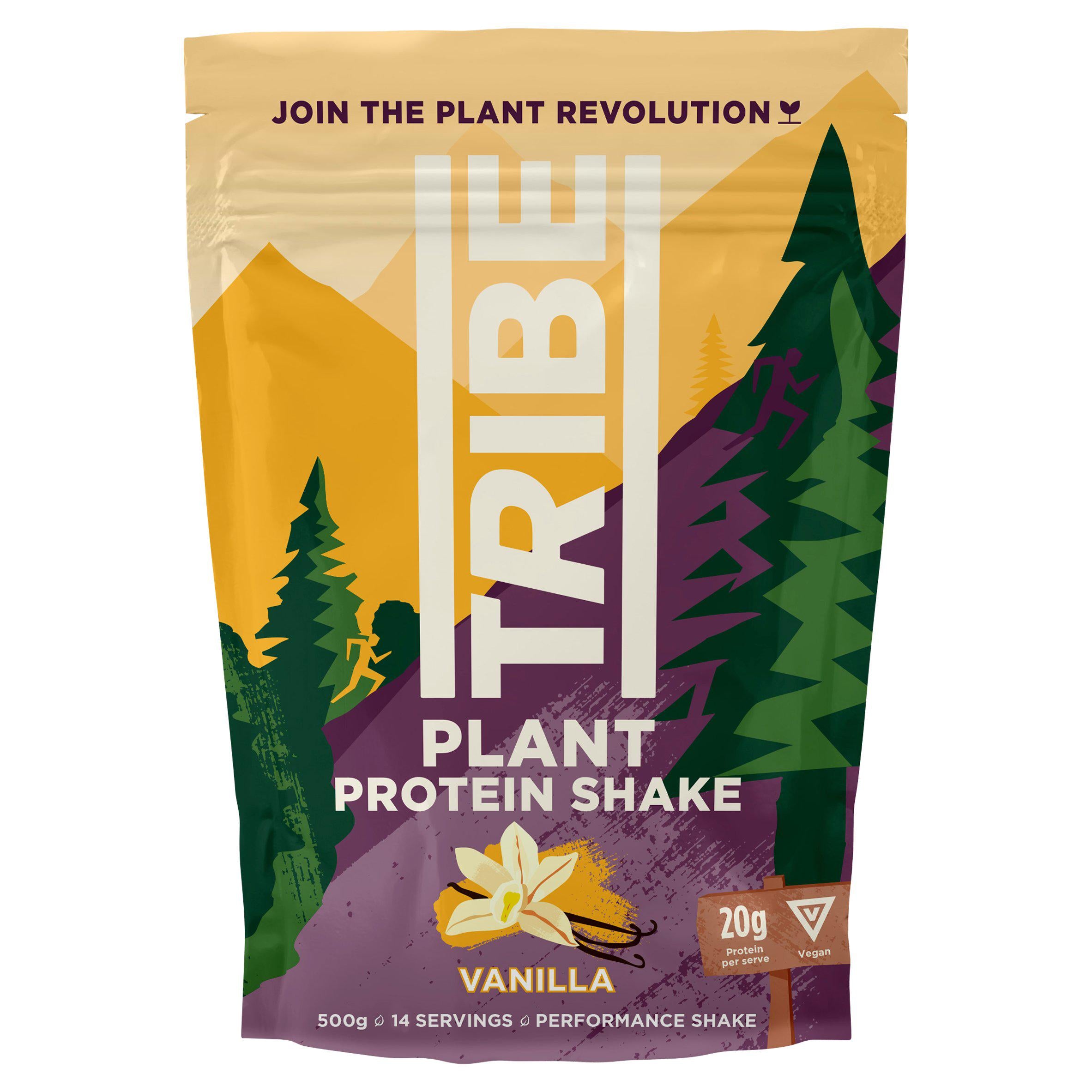 TRIBE Protein Recovery Shake Vanilla 500g GOODS Sainsburys   