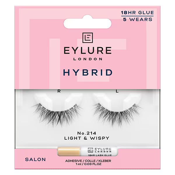 Eylure Hybrid No.214 False Eyelashes - British product