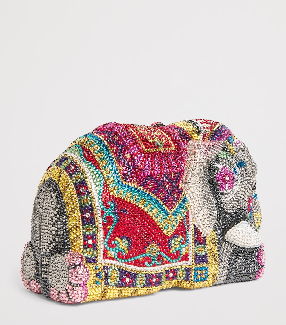 Judith Leiber crystal elephant clutch bag, imported from the UK