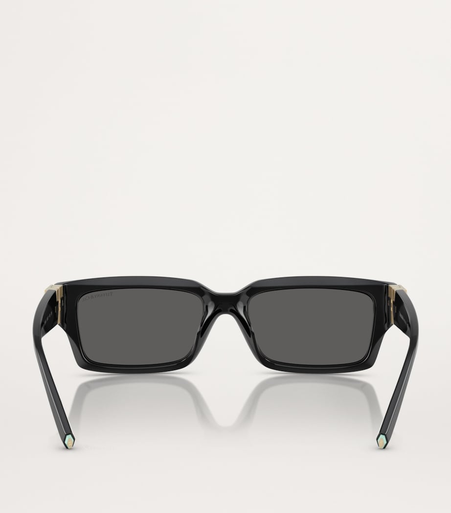 Tiffany & Co. acetate rectangular sunglasses (British brand)