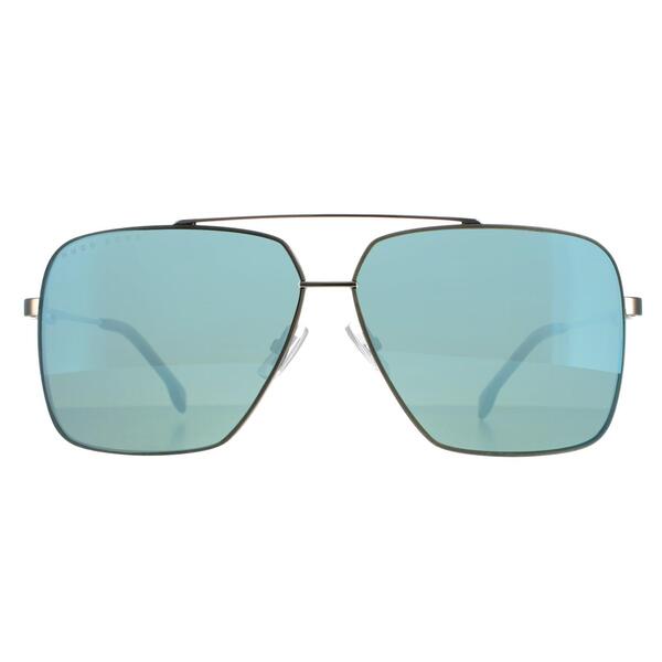 Hugo Boss BOSS 1325/S silver mirrored men sunglasses, imported from the UK