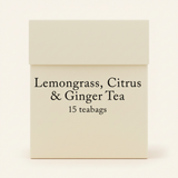 Holland Barrett lemongrass tea 15 tea bags, UK version
