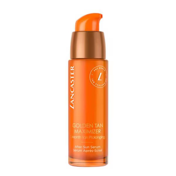 Lancaster Golden Tan Maximiser After Sun Serum 30ml, imported from the UK