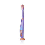 Brush Baby FlossBrush Bristles Toothbrush (6+ Years) Purple GOODS Superdrug   