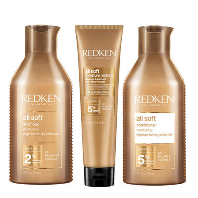 Superdrug Redken All Soft Moisture Moisturizer Haircare Set- Buy online at McGrocer