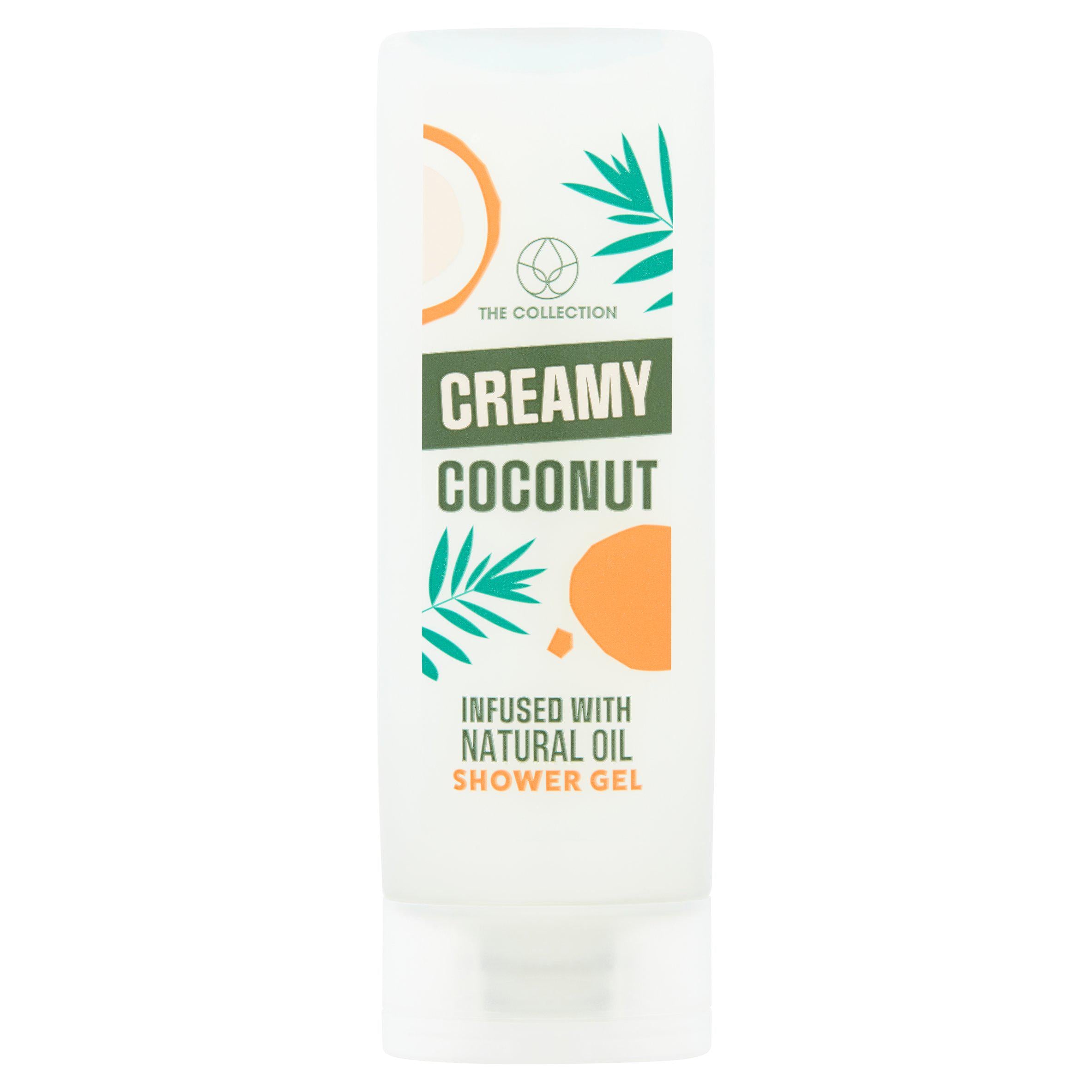 The Collection Creamy Coconut Infused with Natural Oil Shower Gel 250ml Shower Sainsburys   