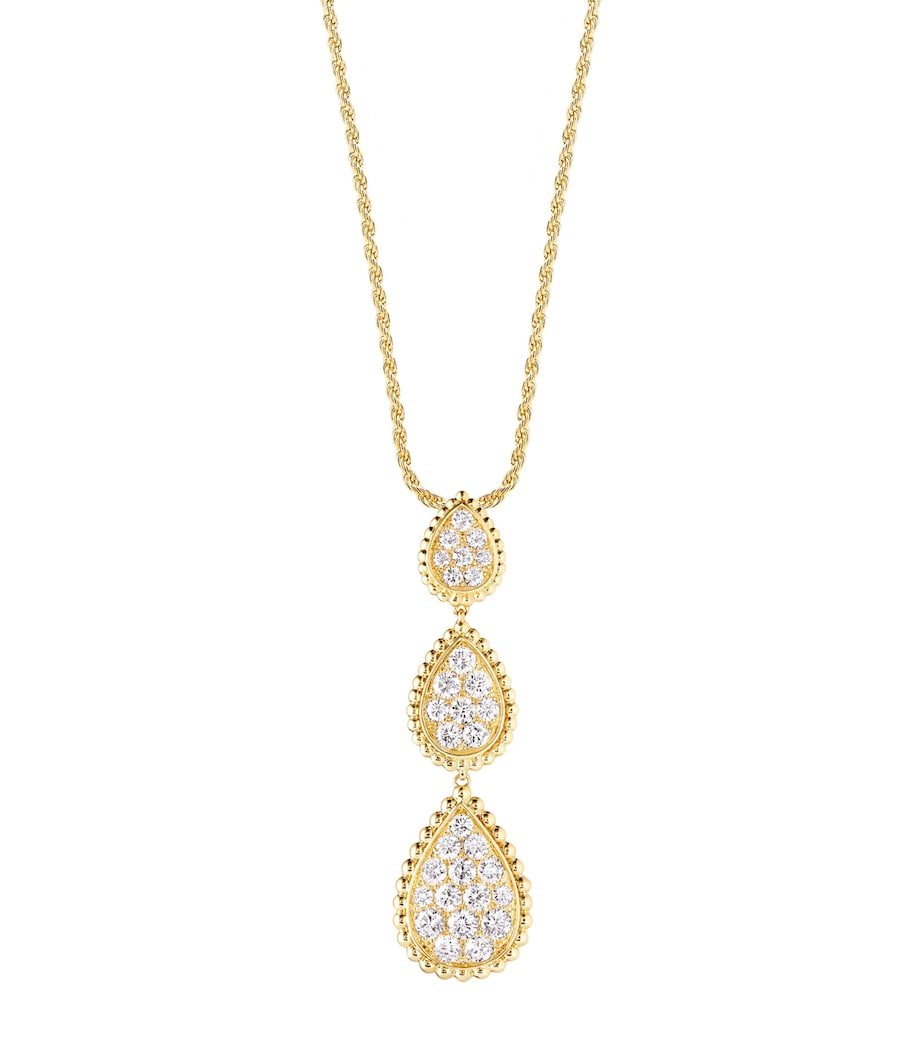 Boucheron Serpent Bohème three motifs necklace, imported from the UK