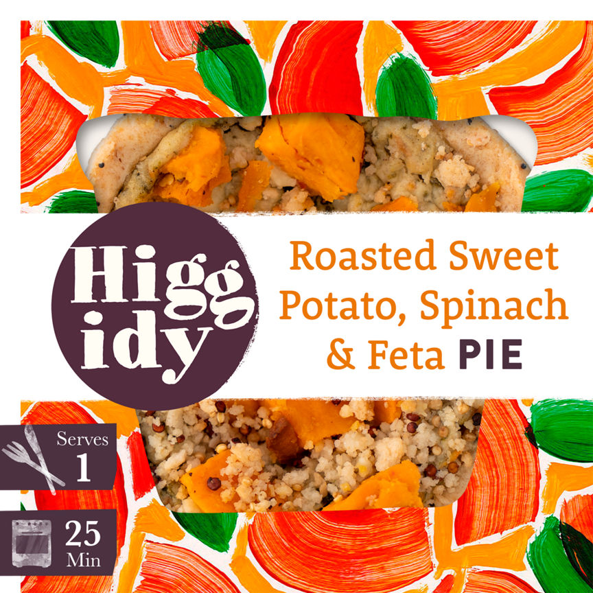 Higgidy Roasted Sweet Potato & Feta Pie GOODS ASDA   