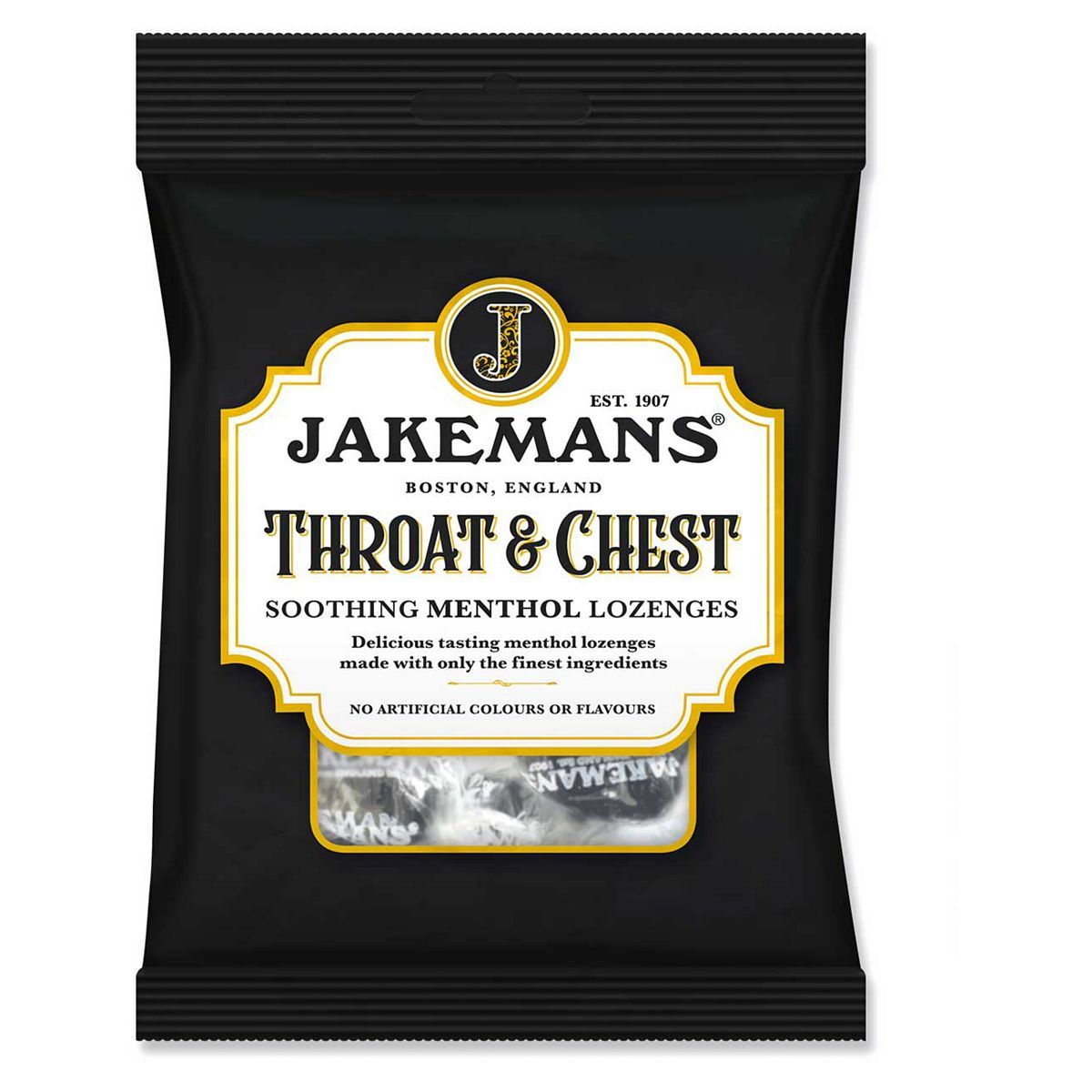 Jakemans Lozenges Throat & Chest 160g First Aid Boots   