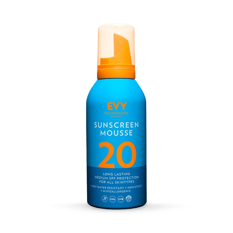 EVY Sunscreen Mousse SPF20 - British product