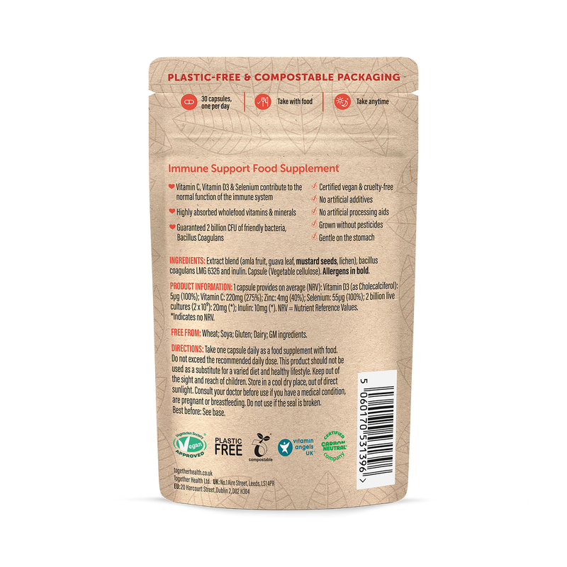 Together Health Immune 30 capsules - British product