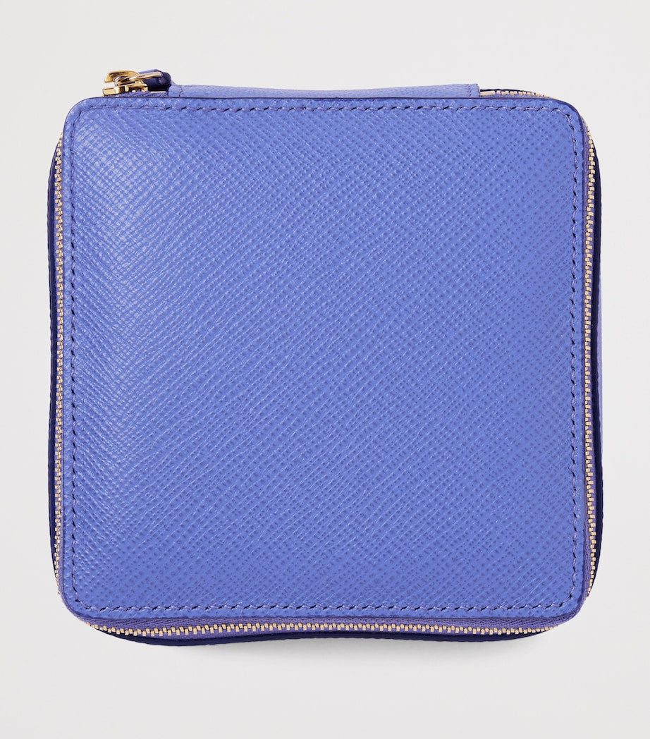 Smythson large calfskin Panama trinket case (British brand)