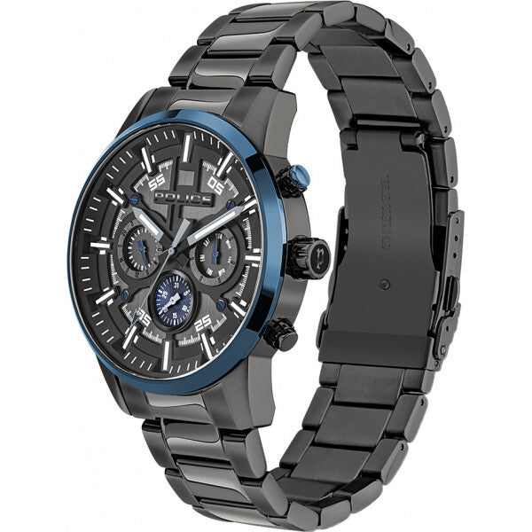 Police Gunmetal Coloradas watch stainless steel - British product