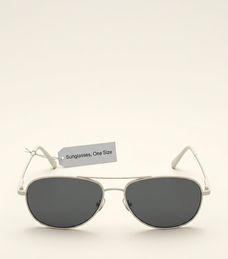 Prada metal irregular sunglasses, 1990s vintage style (British brand)