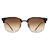 Ray-Ban RB4416 New Clubmaster sunglasses brown gradient (British brand)
