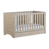 Babymore Veni Cot Bed with Drawer - Oak GOODS Boots   