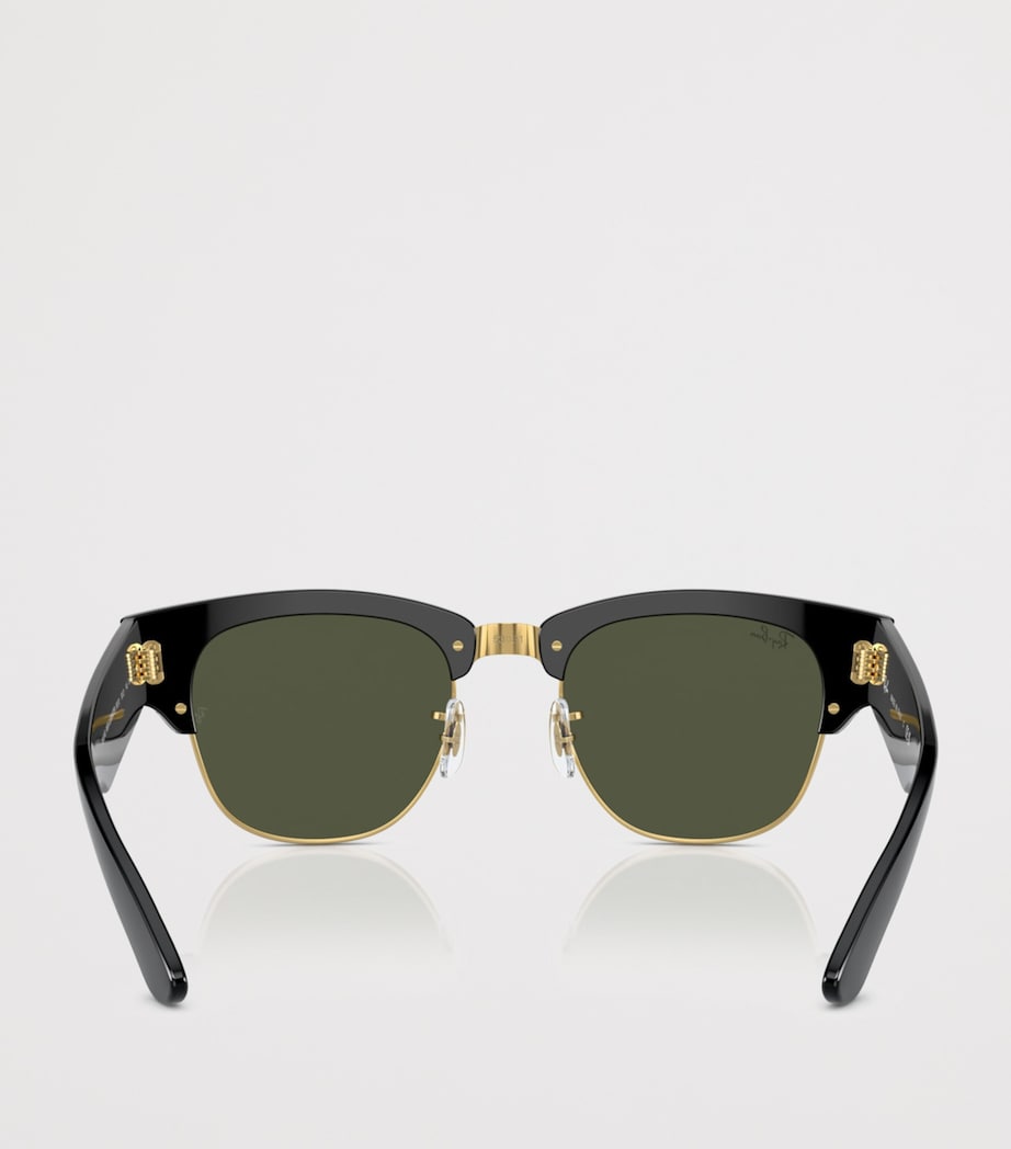 Ray-Ban Mega Clubmaster Square Sonnenbrille, importiert aus dem Vereinigten Königreich