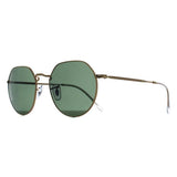 Ray-Ban RB3565 Jack gold unisex sunglasses, imported from the UK