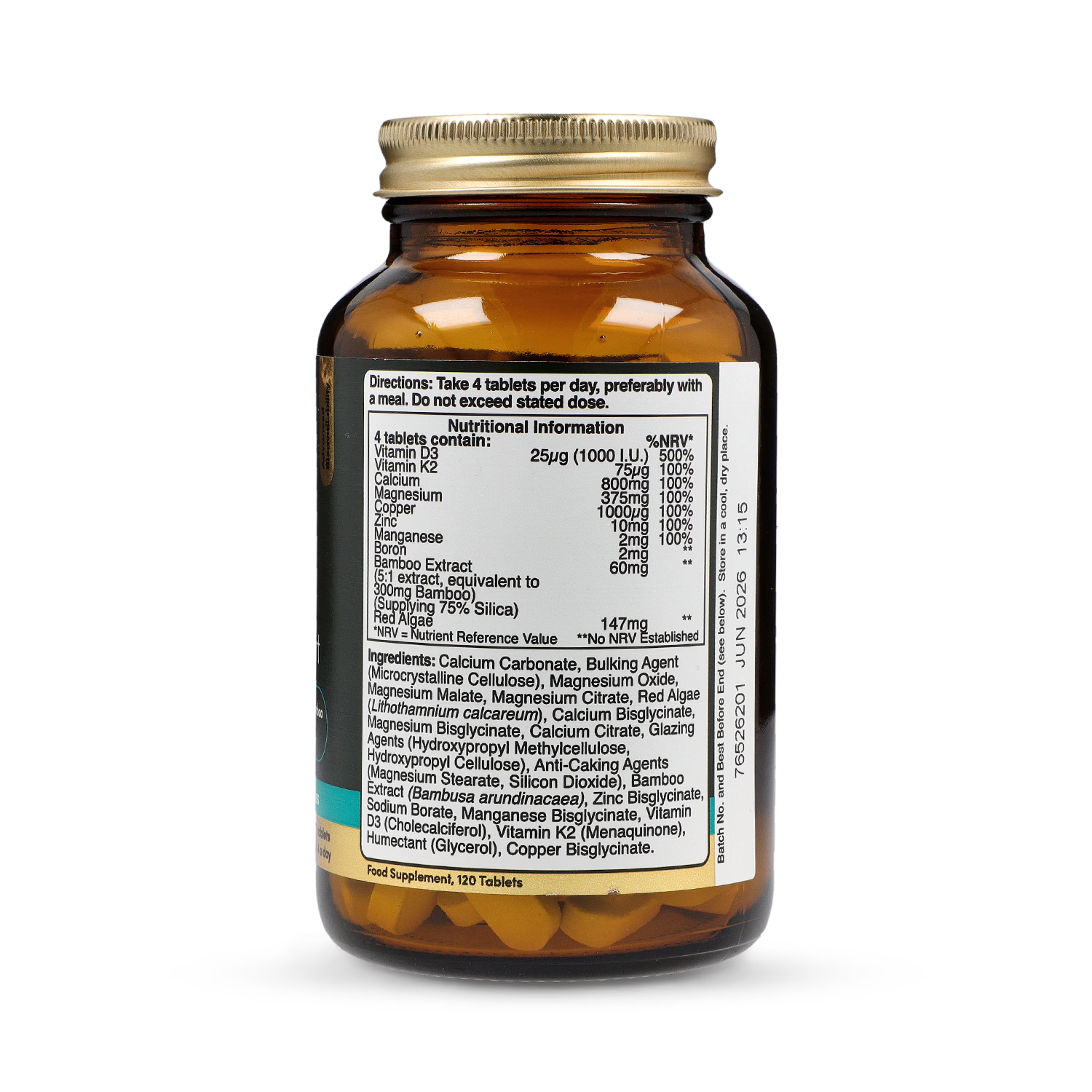 Holland & Barrett bone support tablets 120, UK version