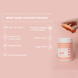Nutrafine hydrolysed collagen powder 300g, imported from the UK