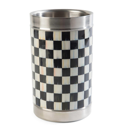 Harrods MacKenzie-Childs Courtly Check Wine Cooler- Buy online at McGrocer