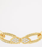 Boucheron Serpent Bohème 18kt yellow gold diamond bracelet (British brand)