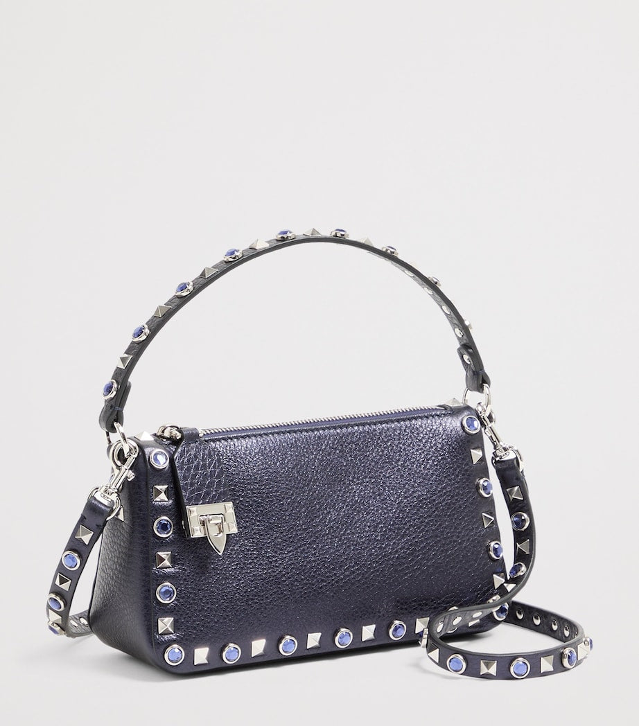 Valentino Garavani small Rockstud shoulder bag in calf leather (British brand)