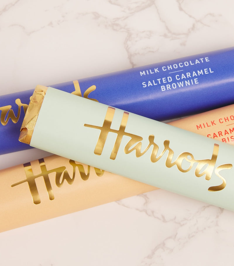 Harrods milk chocolate bars 3 x 85g, UK version