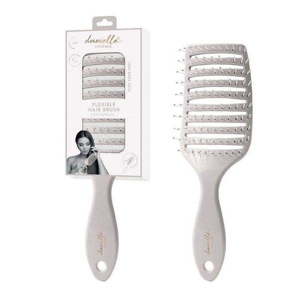 Danielle Creations Grey Flexible Hairbrush - British product