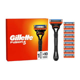 Gillette Fusion5 Razor for Men 1 Gillette Razor 10 Blade Refills GOODS Boots   