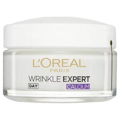 Superdrug L'Oréal Paris Wrinkle Expert 55+ Crème de Jour Calcium 50ml - Acheter en ligne sur McGrocer