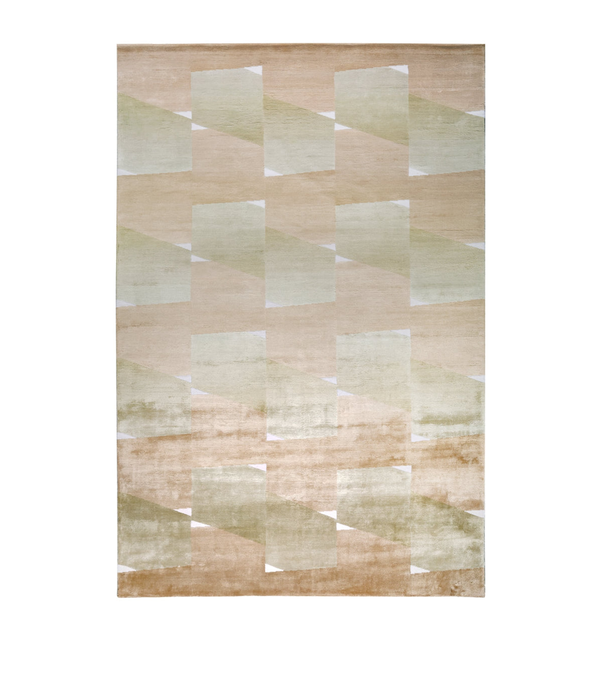 The Rug Company Crux Auburn handmade wool and silk rug, 183cm by 274cm (British brand)