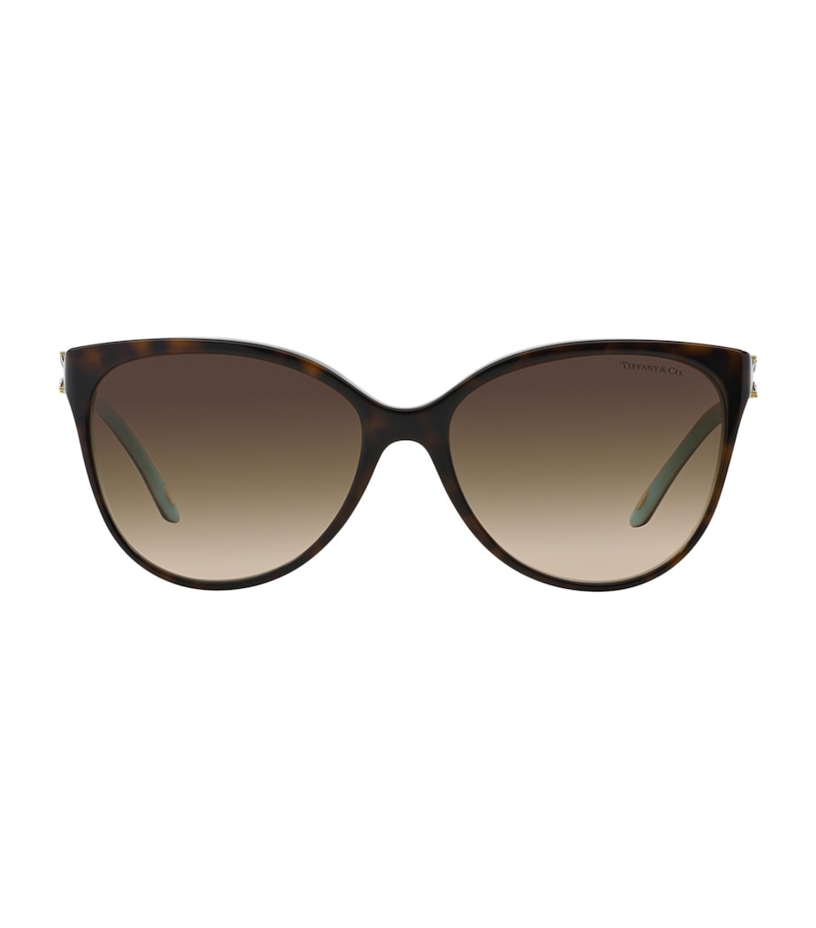 Tiffany & Co. cat eye sunglasses, imported from the UK