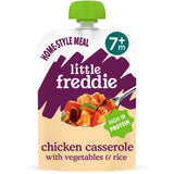 Little Freddie Organic Chicken Casserole with Vegetables & Rice Textured Stage 2 +7m 130g GOODS Sainsburys   