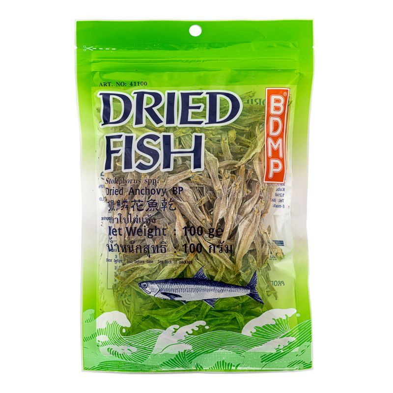 BDMP dried anchovy fish product - British product