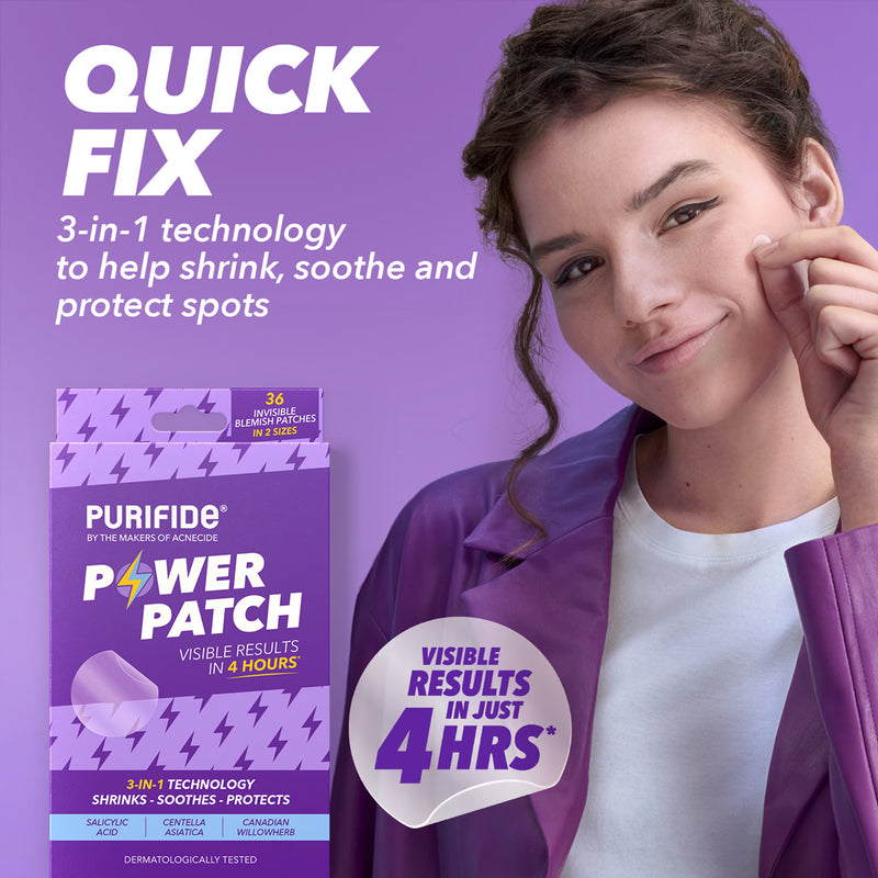 Purifide power pimple patch 36 patches - British product