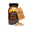 Grass & Co ENERGY Cordyceps mushroom supplement 60 capsules, imported from the UK