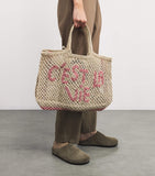 Jacksons Jute C'est La Vie Lavinia tote bag, imported from the UK