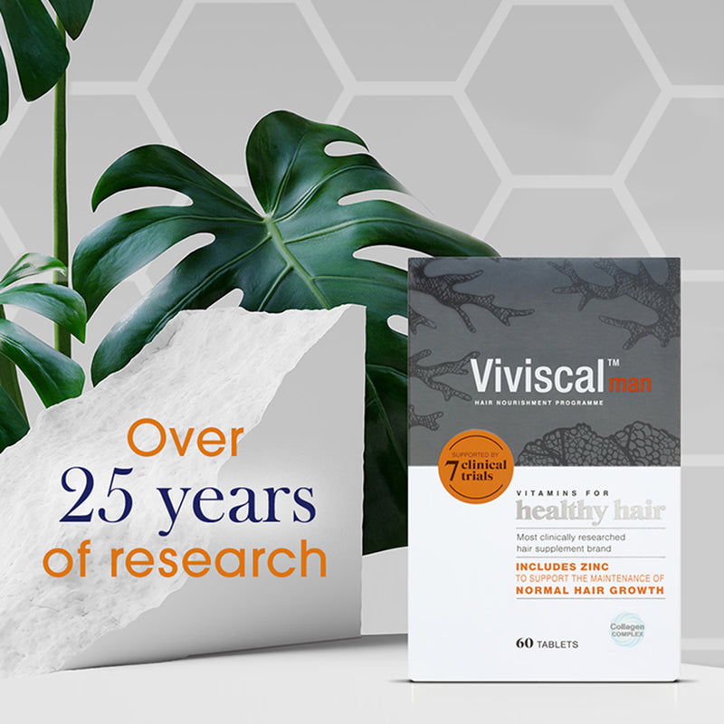 Viviscal Man Healthy Hair Vitamins 60 Tablets (British brand)